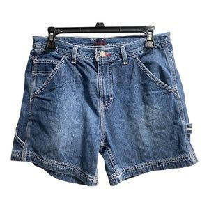 Tommy Jeans Cargo Jean Shorts size 9‎